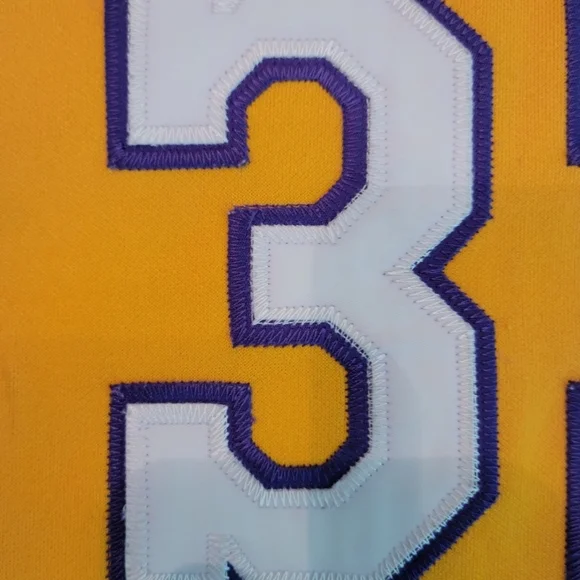 VTG Kareem Abdul-Jabbar Lakers replica jersey Sz men's S - Picture 5 of 7